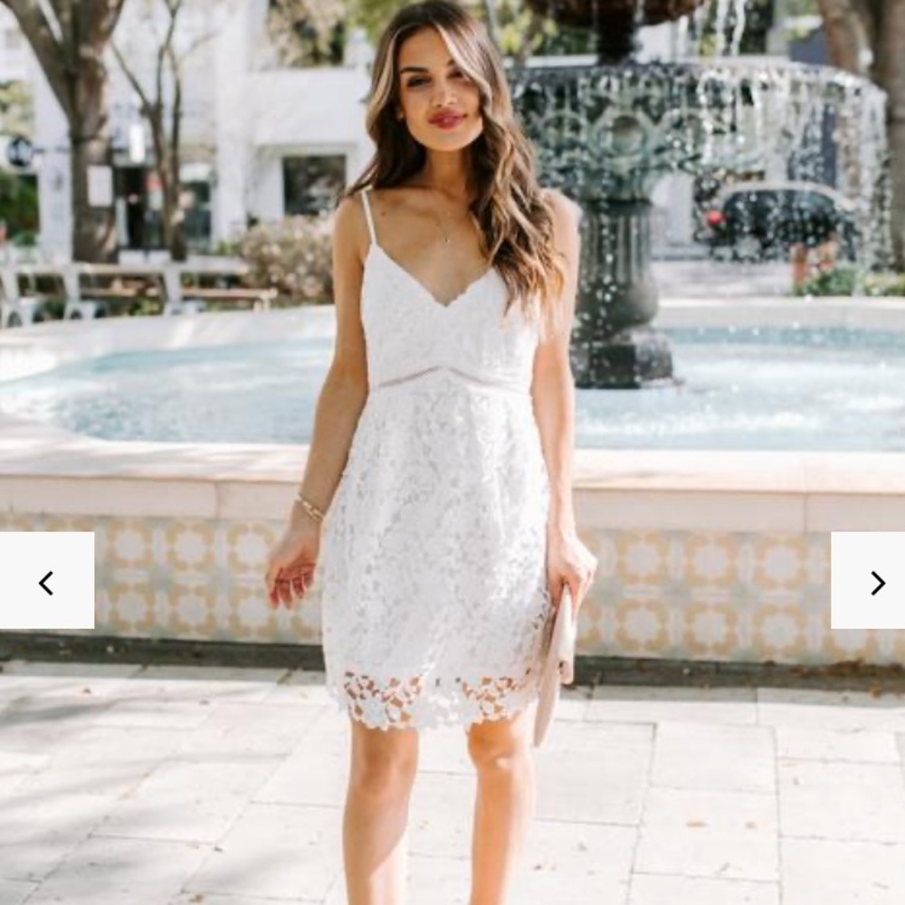 White Lace Dress
